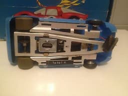 VINTAGE VERY RARE RTR COX 1/24 SLOT CAR FERRARI GT USED WITH ORIGINAL BOX