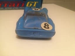 VINTAGE VERY RARE RTR COX 1/24 SLOT CAR FERRARI GT USED WITH ORIGINAL BOX